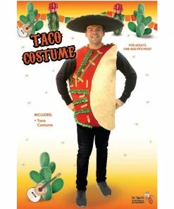 Tomfoolery Mensc Taco Costume - Dr Toms