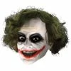 Rubie's Deerfield The Joker 3/4 Mask With Hair - Adult