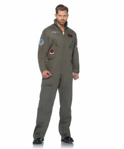 Tomfoolery Top Gun Flight Suit - Leg Avenue