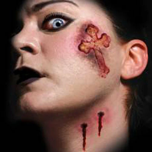 Carnival Products Tattoos Tinsley FX Temp Tattoo - Vampires Kiss 3 Carnival Products Tattoos Tinsley FX Temp Tattoo - Vampires Kiss