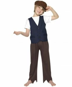 Smiffys Boys Costumes Victorian Poor Peasant Boy Kit