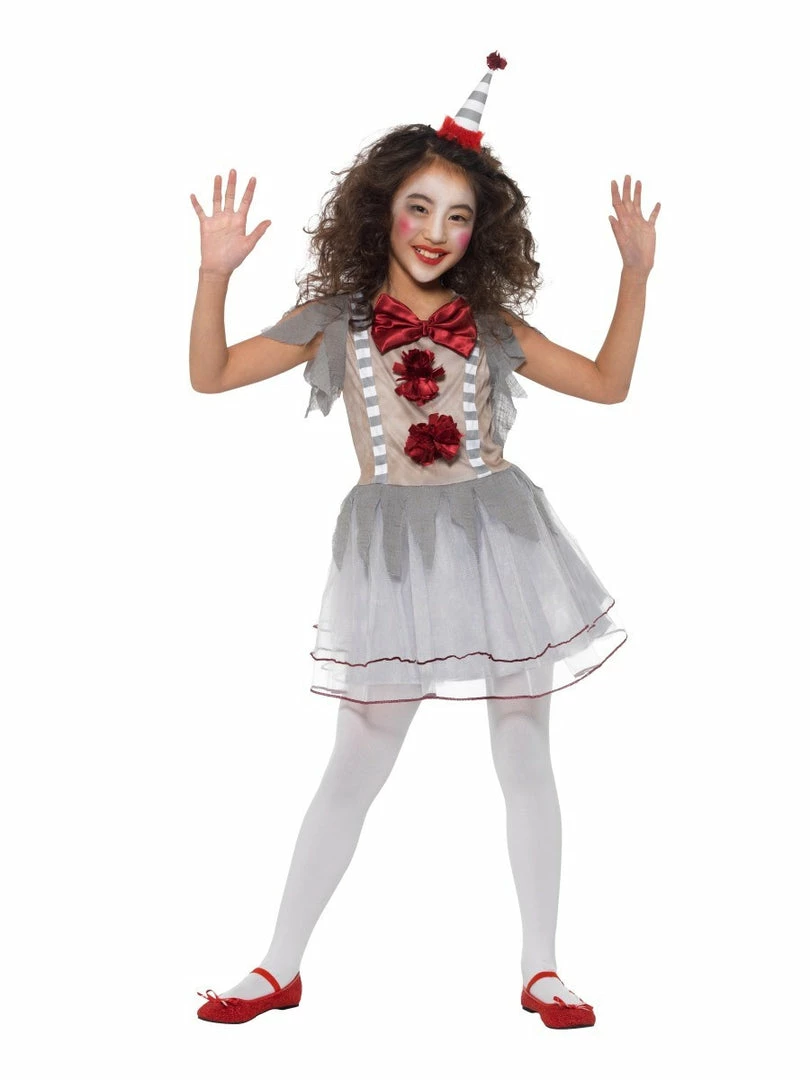Smiffys Vintage Clown Girl Costume Girls Costumes 4 Smiffys Vintage Clown Girl Costume Girls Costumes
