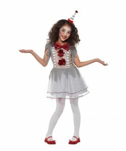 Smiffys Vintage Clown Girl Costume Girls Costumes