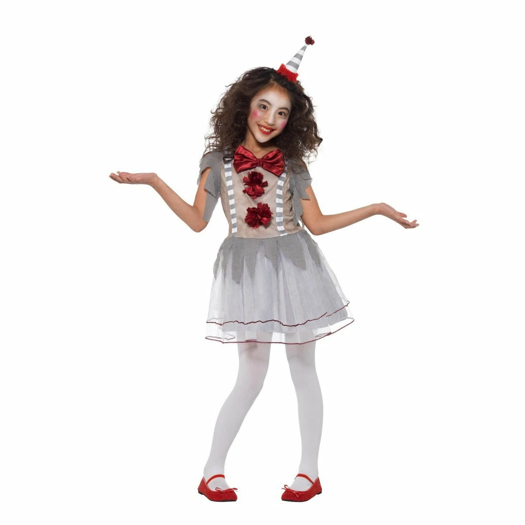 Smiffys Vintage Clown Girl Costume Girls Costumes 3 Smiffys Vintage Clown Girl Costume Girls Costumes