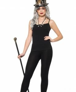 Smiffys Voodoo Kit With Feather Top Hat