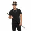 Smiffys Voodoo Kit With Feather Top Hat