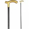 Tomfoolery Accessoriesc Walking Cane Lightweight With Gold Handle