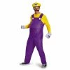 Disguise Costumes Wario Deluxe Costume For Men 1990's