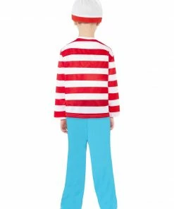 Smiffys Boys Costumes Wheres Wally Boys Costume