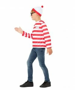 Smiffys Wheres Wally Kids Instant Kit - Children's Girls Costumes