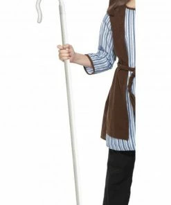 Smiffys Shepherds Extendable Staff - White Props