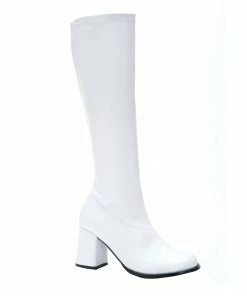 Accessoriesc White Go Go Boots - Hire