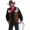Forum Novelties Wild Western Cowboy Vest - Adult Mensc