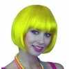 Carnival Products 1980's Wig-Yellow Bob