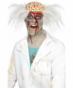 Smiffys Zombie Scalped Scientist Wig